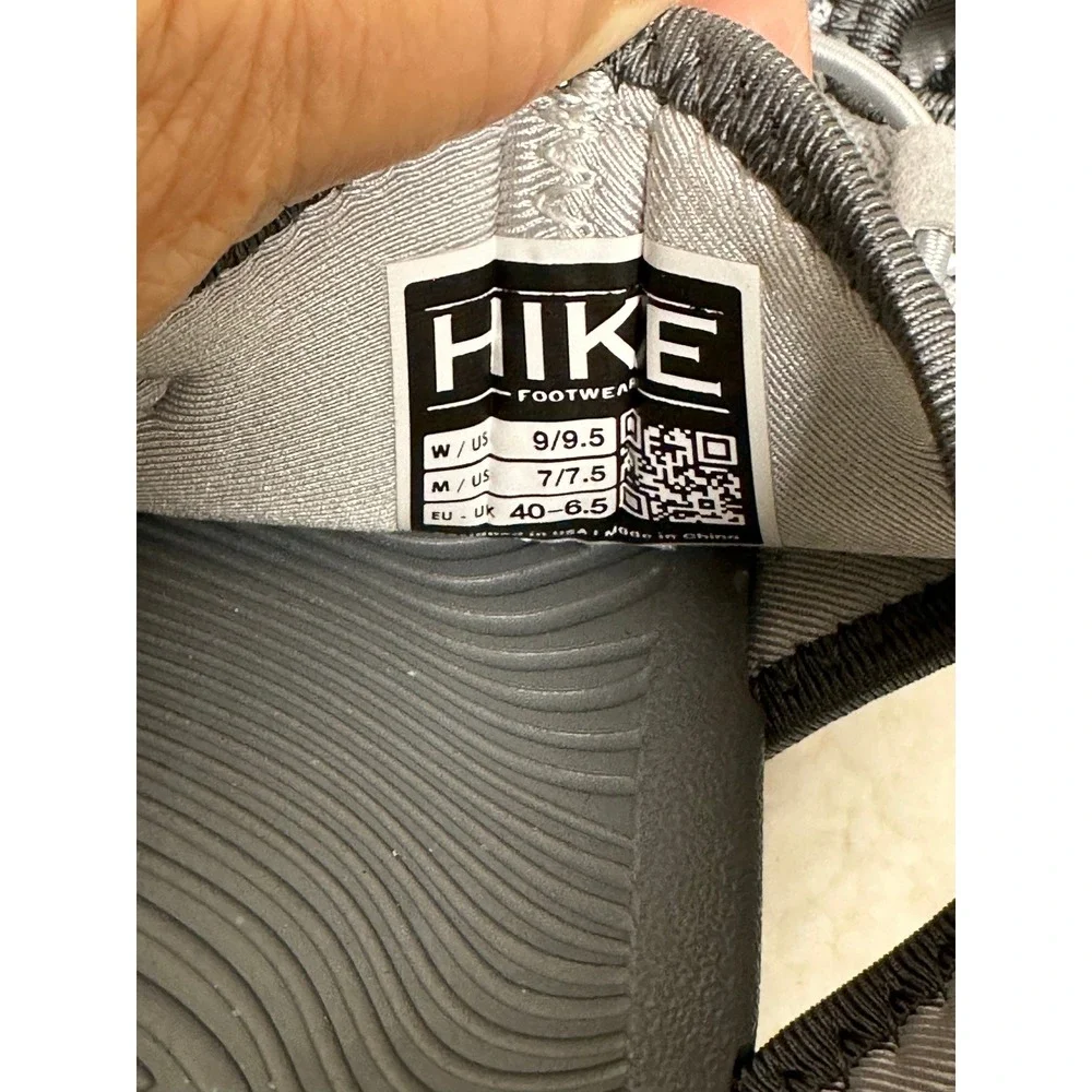 Hike Footwear Baresandals Grey Minimalist Athletic Hiking Shoes W 9/9.5 Unisex